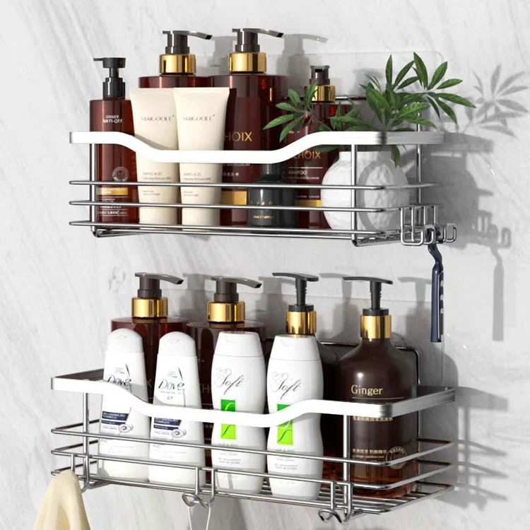 Why Is a No-Drill Wall-Mounted Metal Shower Caddy the Smartest Storage Upgrade for Modern Bathrooms?