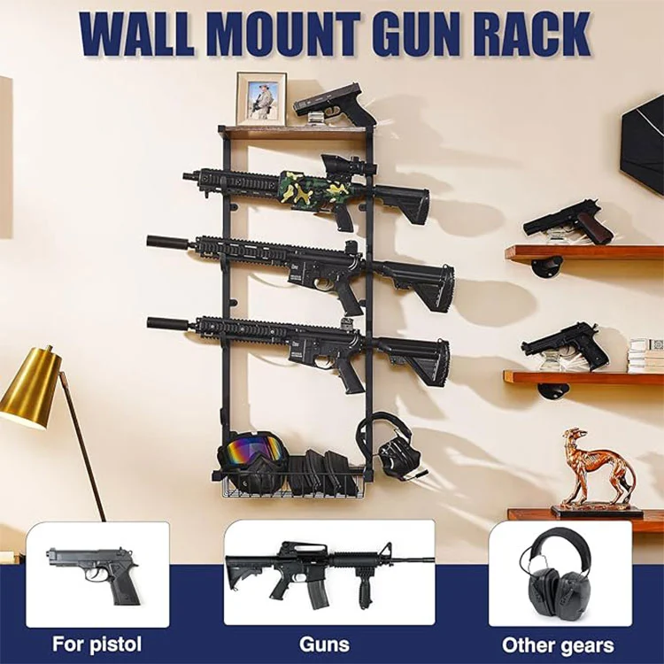 How Can a Wall-Mounted Gun Rack Improve Your Firearm Storage and Safety? How Can a Wall-Mounted Gun Rack Improve Your Firearm Storage and Safety?