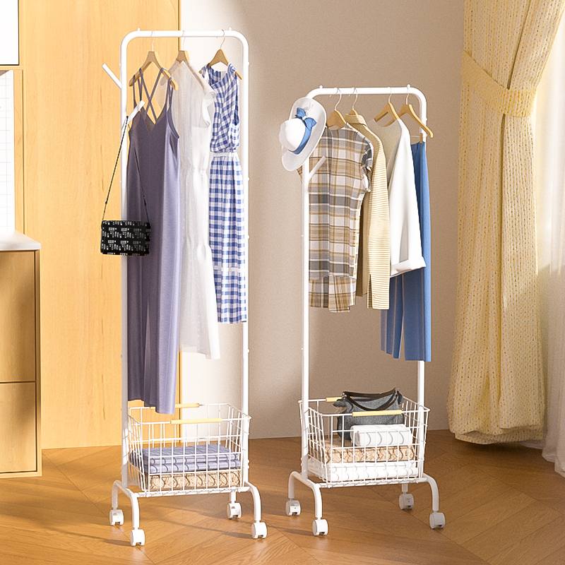 Portable FloorStanding Clothes Drying Rack | Iron PowderCoated, MultiZone Garment Storage
