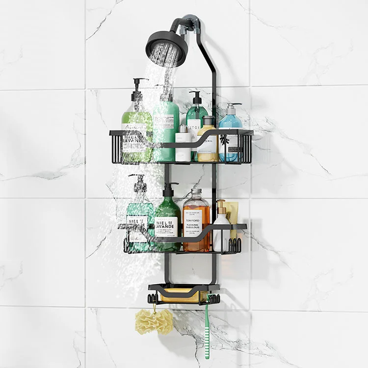 Bathroom Corner Stainless Steel Soap Dish Drain Rack.
