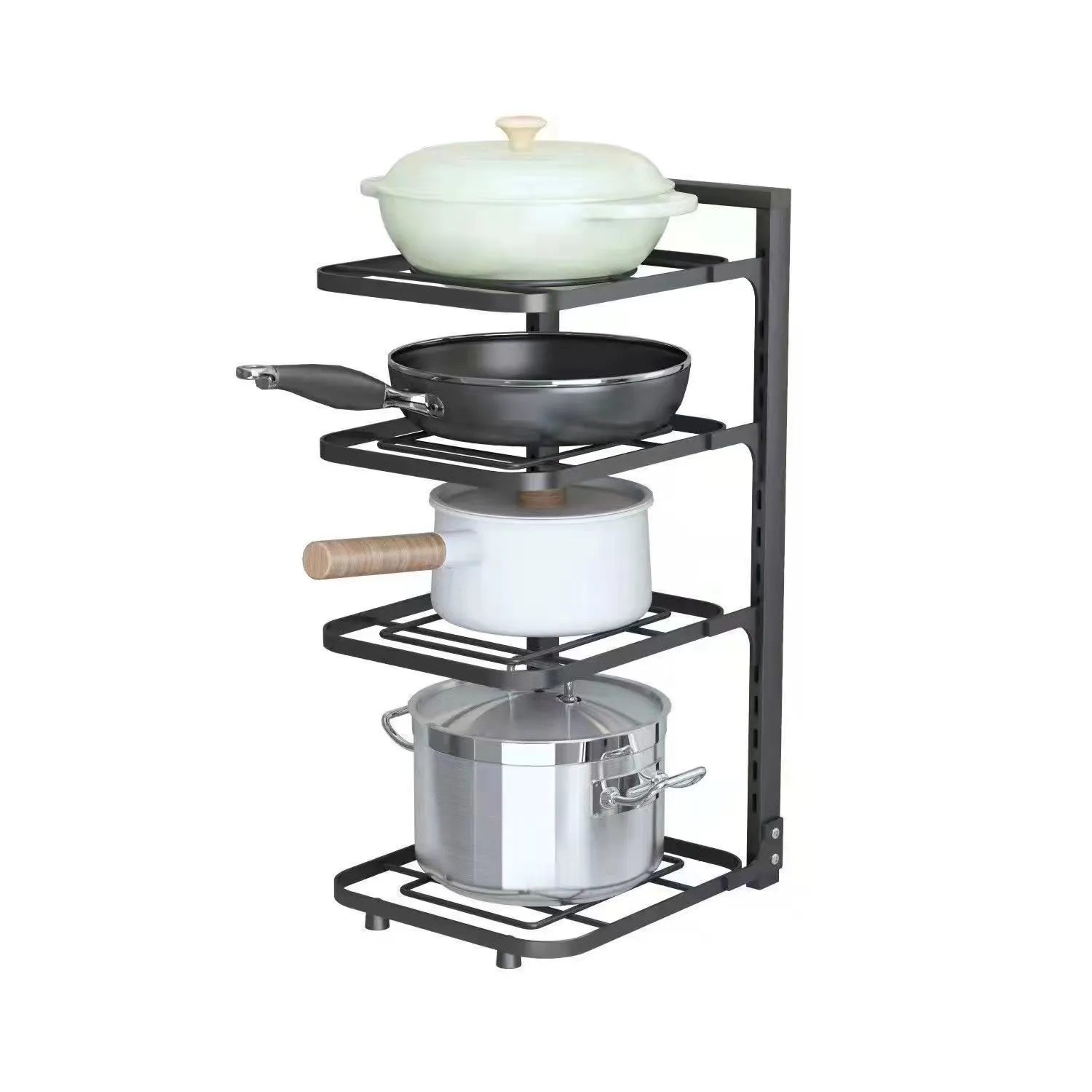 Under-sink Multi-layer Pot and Pan Storage Rack